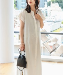B:MING by BEAMS / バンドカラー シャツ ワンピース