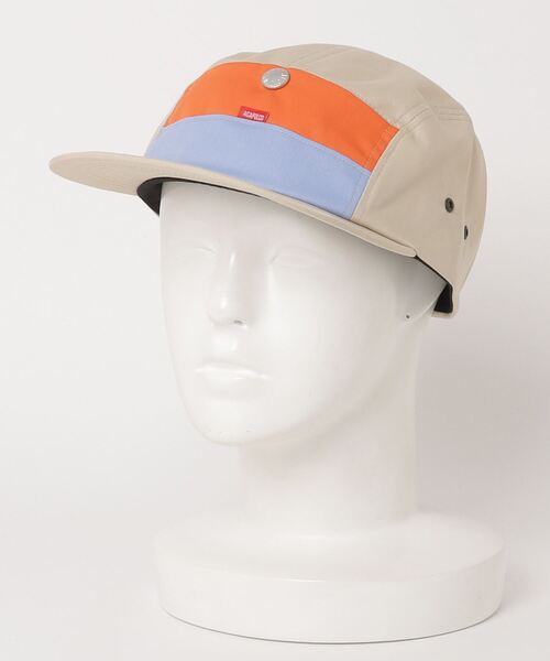ACAPULCO GOLD(アカプルコゴールド)の「ACAPULCO GOLD / SNAP BUTTON POCKET CAMP CAP(キャップ・メンズ・ブラック/ベージュ/グレー・ONE SIZE)」の3枚目の写真