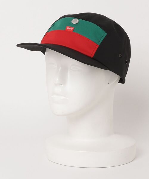 ACAPULCO GOLD(アカプルコゴールド)の「ACAPULCO GOLD / SNAP BUTTON POCKET CAMP CAP(キャップ・メンズ・ブラック/ベージュ/グレー・ONE SIZE)」の1枚目の写真