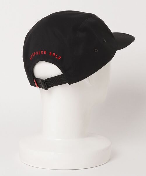 ACAPULCO GOLD(アカプルコゴールド)の「ACAPULCO GOLD / SNAP BUTTON POCKET CAMP CAP(キャップ・メンズ・ブラック/ベージュ/グレー・ONE SIZE)」の5枚目の写真