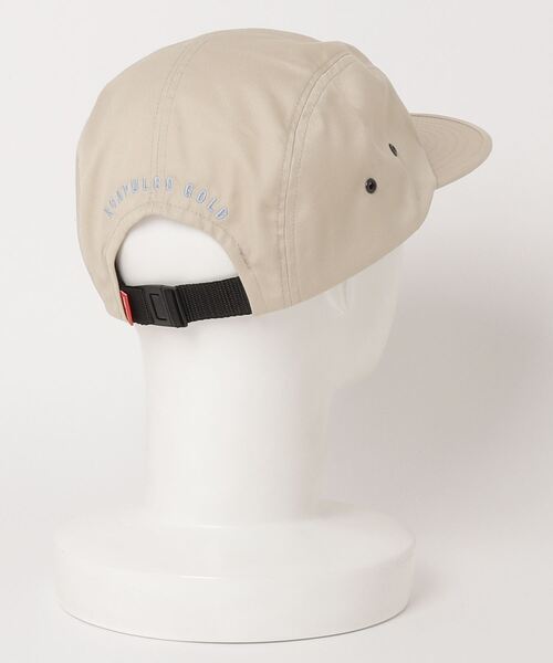 ACAPULCO GOLD(アカプルコゴールド)の「ACAPULCO GOLD / SNAP BUTTON POCKET CAMP CAP(キャップ・メンズ・ブラック/ベージュ/グレー・ONE SIZE)」の6枚目の写真