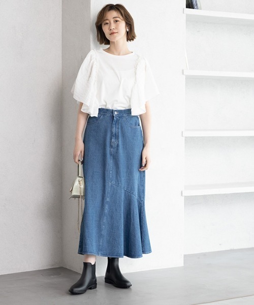 GeeRA(ジーラ)の「サイドゴアレインブーツ(レインシューズ・レディース・ブラック/ダークブラウン・SMALL/MEDIUM/LARGE/X-LARGE)」の6枚目の写真