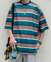 レトロボーダー ビッグシルエットT