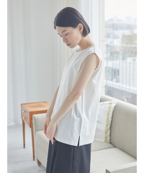 AMERICAN HOLIC（アメリカンホリック）の「SET　カットプルオーバー＋キャミベスト（アンサンブル・レディース・ブラック/ライトベージュ・M/L）」の17枚目の写真