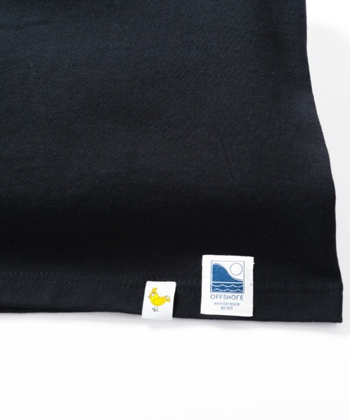 BYRD（バード）の「【ZOZOTOWN限定】BYRD×OFFSHORE×パトリシオ コラボモデル 刺繍ロゴ ワンポイントTシャツ/BYRD TEE OS22-2BY-002（Tシャツ/カットソー・メンズ・ブラック/ホワイト・L/M/XL）」の9枚目の写真