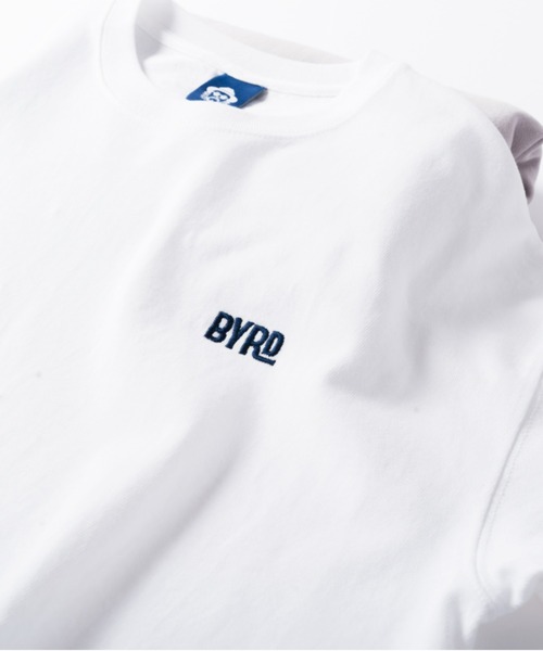 BYRD（バード）の「【ZOZOTOWN限定】BYRD×OFFSHORE×パトリシオ コラボモデル 刺繍ロゴ ワンポイントTシャツ/BYRD TEE OS22-2BY-002（Tシャツ/カットソー・メンズ・ブラック/ホワイト・L/M/XL）」の3枚目の写真