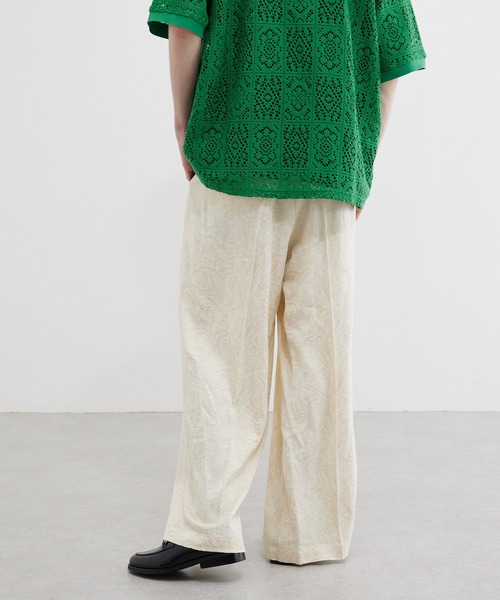 Lui's（ルイス）の「レーヨンJQワイドパンツ（その他パンツ・メンズ・ブラック/オフホワイト/グレー系その他・MEDIUM/SMALL）」の22枚目の写真