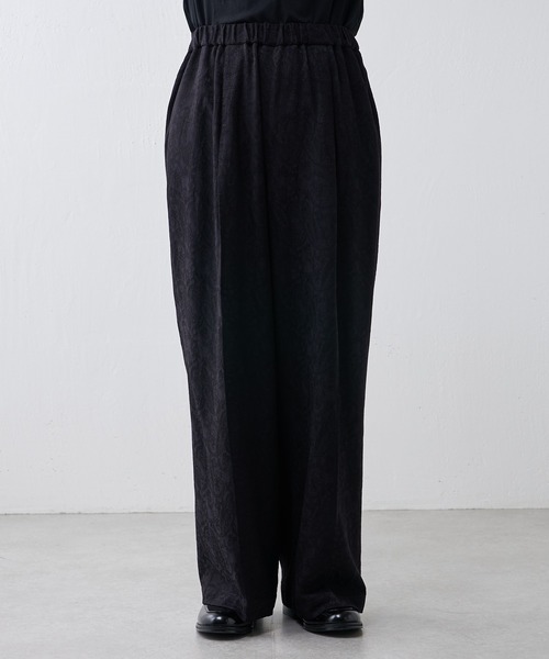 Lui's（ルイス）の「レーヨンJQワイドパンツ（その他パンツ・メンズ・ブラック/オフホワイト/グレー系その他・MEDIUM/SMALL）」の11枚目の写真