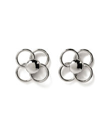 Ray BEAMS | Ray BEAMS / サークル フラワー イヤリング(イヤリング)