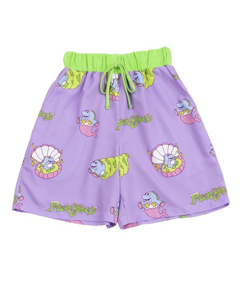 PUNYUS（プニュズ）の「DINO総柄ショートパンツ（その他パンツ・レディース・ブラック/ライトパープル/グリーン・3/2/4/1）」の19枚目の写真