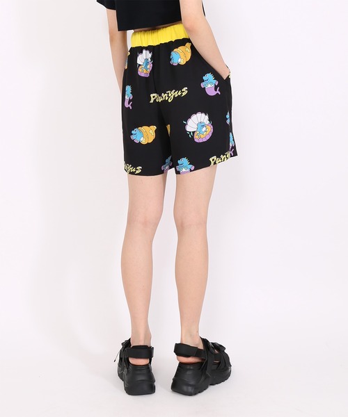 PUNYUS（プニュズ）の「DINO総柄ショートパンツ（その他パンツ・レディース・ブラック/ライトパープル/グリーン・3/2/4/1）」の10枚目の写真