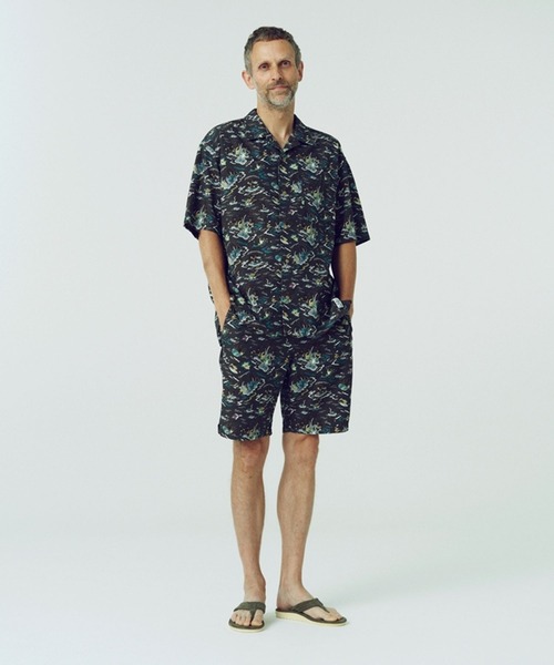 BAYFLOW(ベイフロー)の「【Peach×BAYFLOW】ガラショーツ(その他パンツ・メンズ・チャコール/ブルー・MEDIUM/LARGE)」の4枚目の写真
