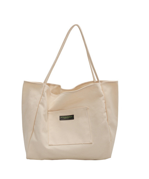 c.u.l(シーユーエル)の「キャンパスカラートートバッグ cula408(トートバッグ・レディース・グリーン/ピンク/オレンジ/ブルー/アイボリー/ブラック・FREE)」の10枚目の写真