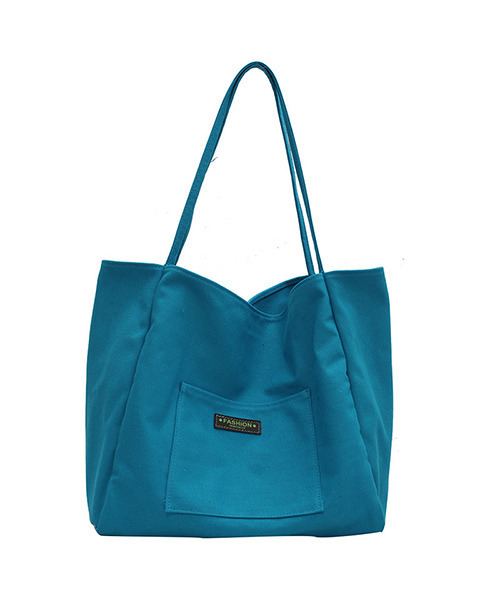 c.u.l(シーユーエル)の「キャンパスカラートートバッグ cula408(トートバッグ・レディース・グリーン/ピンク/オレンジ/ブルー/アイボリー/ブラック・FREE)」の15枚目の写真