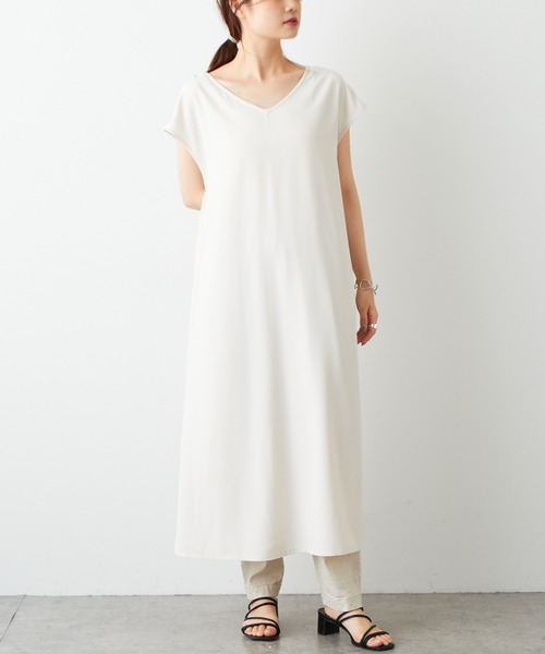 PUAL CE CIN(ピュアルセシン)の「インナーワンピース(ワンピース・レディース・ブラック/アイボリー・FREE)」の5枚目の写真