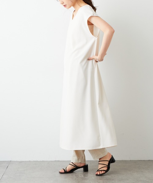 PUAL CE CIN(ピュアルセシン)の「インナーワンピース(ワンピース・レディース・ブラック/アイボリー・FREE)」の6枚目の写真