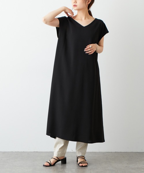 PUAL CE CIN(ピュアルセシン)の「インナーワンピース(ワンピース・レディース・ブラック/アイボリー・FREE)」の9枚目の写真