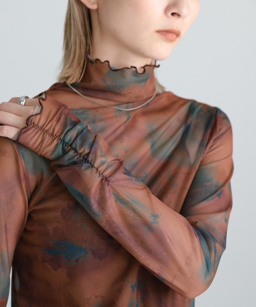 select MOCA（セレクトモカ）の「2022 AW ニュアンス柄シアー