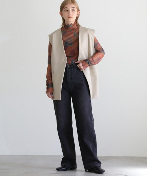 select MOCA（セレクトモカ）の「2022 AW ニュアンス柄シアー