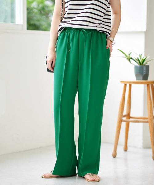 JOURNAL STANDARD（ジャーナルスタンダード）の「リラックスストレッチイージーパンツ（その他パンツ・レディース・ブラック/ブラウン/グリーン系その他・38/36）」の13枚目の写真