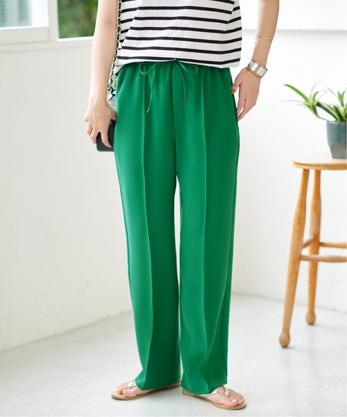 JOURNAL STANDARD（ジャーナルスタンダード）の「リラックスストレッチイージーパンツ（その他パンツ・レディース・ブラック/ブラウン/グリーン系その他・38/36）」の16枚目の写真