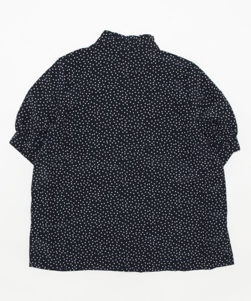 Te chichi（テチチ）の「スタンドフリルハシゴレースブラウス（シャツ/ブラウス・レディース・ブラック/ネイビー/オフホワイト/グリーン・ﾌﾘ-）」の6枚目の写真