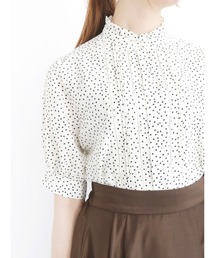 Te chichi | スタンドフリルハシゴレースブラウス(シャツ/ブラウス)