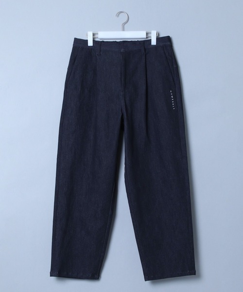 NUMERALS（ヌメラルズ）の「[NUMERALS/URBAN FIT]ワイドデニム（デニムパンツ・メンズ・ブラック/ネイビー・MEDIUM/LARGE）」の2枚目の写真