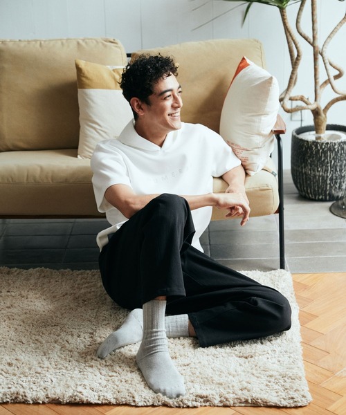 NUMERALS（ヌメラルズ）の「[NUMERALS/URBAN FIT]ワイドデニム（デニムパンツ・メンズ・ブラック/ネイビー・MEDIUM/LARGE）」の3枚目の写真