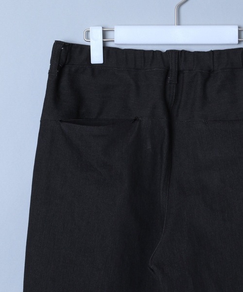 NUMERALS（ヌメラルズ）の「[NUMERALS/URBAN FIT]ワイドデニム（デニムパンツ・メンズ・ブラック/ネイビー・MEDIUM/LARGE）」の9枚目の写真