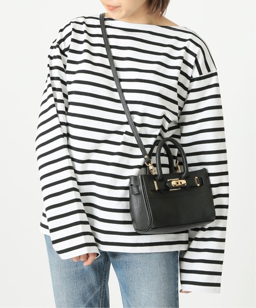 sita parantica(シータパランティカ)の「《追加》別注【SITA PARANTICA】TOTE 1XS COW LEATHER:バッグ2(ショルダーバッグ・レディース・ブラック・FREE)」の7枚目の写真