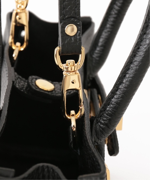 sita parantica(シータパランティカ)の「《追加》別注【SITA PARANTICA】TOTE 1XS COW LEATHER:バッグ2(ショルダーバッグ・レディース・ブラック・FREE)」の9枚目の写真