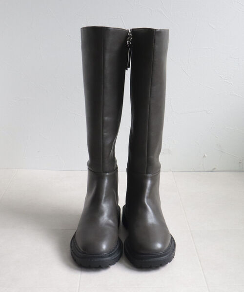JETEE（ジュテ）の「【JETEE/ジュテ】タンクソール ロングブーツ（ブーツ・レディース・ブラック/オリーブ・24.5/23.5）」の6枚目の写真