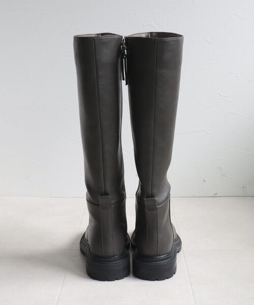 JETEE（ジュテ）の「【JETEE/ジュテ】タンクソール ロングブーツ（ブーツ・レディース・ブラック/オリーブ・24.5/23.5）」の8枚目の写真