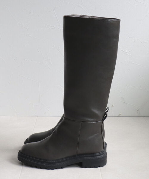 JETEE（ジュテ）の「【JETEE/ジュテ】タンクソール ロングブーツ（ブーツ・レディース・ブラック/オリーブ・24.5/23.5）」の13枚目の写真