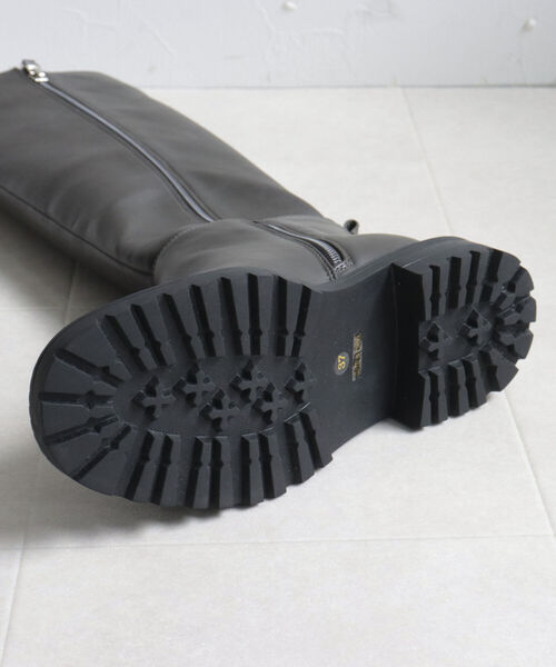 JETEE（ジュテ）の「【JETEE/ジュテ】タンクソール ロングブーツ（ブーツ・レディース・ブラック/オリーブ・24.5/23.5）」の12枚目の写真