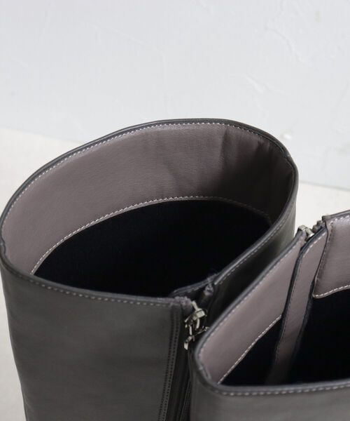 JETEE（ジュテ）の「【JETEE/ジュテ】タンクソール ロングブーツ（ブーツ・レディース・ブラック/オリーブ・24.5/23.5）」の7枚目の写真