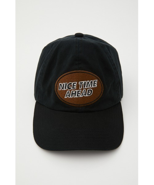 SLY(スライ)の「PATCH STITCH CAP パッチステッチ キャップ(キャップ・レディース・ブラック/グリーン・FREE)」の4枚目の写真