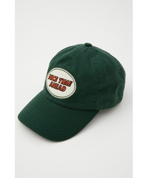 SLY(スライ)の「PATCH STITCH CAP パッチステッチ キャップ(キャップ・レディース・ブラック/グリーン・FREE)」の9枚目の写真