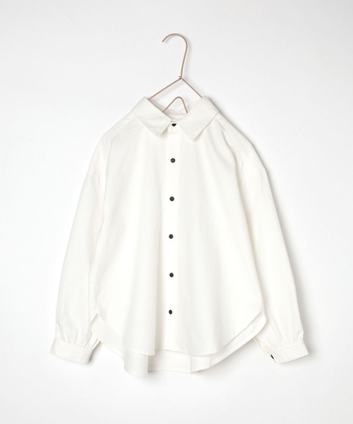 LOWRYS FARM（ローリーズファーム）の「ホワイトシャツＬＳ　157845（シャツ/ブラウス・キッズ・ホワイト系その他/ホワイト系その他2/ホワイト系その他3/ホワイト系その他4/サックスブルー・110cm/120cm/130cm/140cm/150cm）」の18枚目の写真