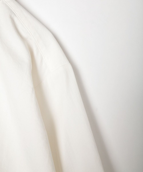 LOWRYS FARM（ローリーズファーム）の「ホワイトシャツＬＳ　157845（シャツ/ブラウス・キッズ・ホワイト系その他/ホワイト系その他2/ホワイト系その他3/ホワイト系その他4/サックスブルー・110cm/120cm/130cm/140cm/150cm）」の11枚目の写真