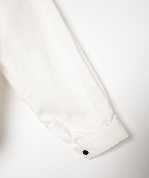 LOWRYS FARM（ローリーズファーム）の「ホワイトシャツＬＳ　157845（シャツ/ブラウス・キッズ・ホワイト系その他/ホワイト系その他2/ホワイト系その他3/ホワイト系その他4/サックスブルー・110cm/120cm/130cm/140cm/150cm）」の17枚目の写真