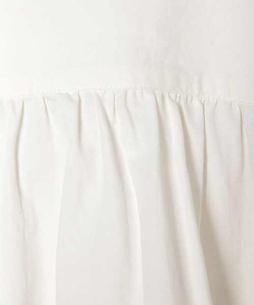 LOWRYS FARM（ローリーズファーム）の「ホワイトシャツＬＳ　157845（シャツ/ブラウス・キッズ・ホワイト系その他/ホワイト系その他2/ホワイト系その他3/ホワイト系その他4/サックスブルー・110cm/120cm/130cm/140cm/150cm）」の15枚目の写真