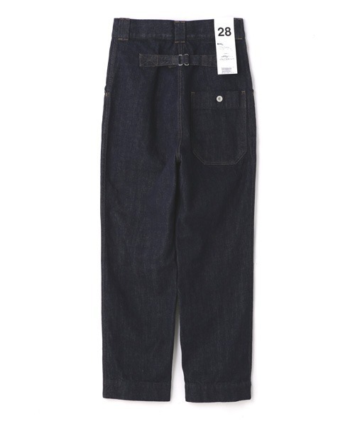 MHL.（エムエイチエル）の「CANTON DENIM（デニムパンツ・レディース・インディゴブルー・27/26/28）」の4枚目の写真