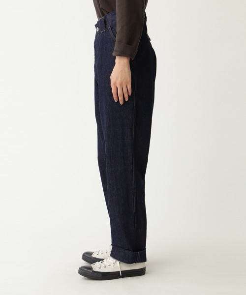 MHL.（エムエイチエル）の「CANTON DENIM（デニムパンツ・レディース・インディゴブルー・27/26/28）」の6枚目の写真