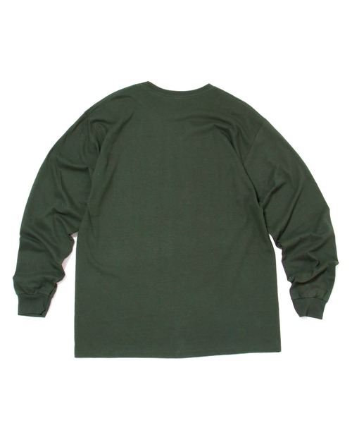GILDAN(ギルダン)の「【GILDAN/ギルダン】韓国シティ カレッジロゴ プリントロングTシャツ ユニセックス/韓国/KOREA(Tシャツ/カットソー・メンズ・ホワイト/ブラック/パープル/グリーン・LL/3L/L)」の10枚目の写真