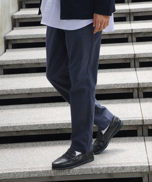 THE SHOP TK （ザ ショップ ティーケー ）の「◆【1週間穿ける】7DAYS杢ヘリンボンストレッチテーパードパンツ（その他パンツ・メンズ・ネイビー/ダークブラウン系1/ベージュ/グレー系その他/チャコールグレー・05/04/03/01/02）」の15枚目の写真