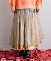 AULA AILA（アウラアイラ）の「メタリックリバーシブルスカート