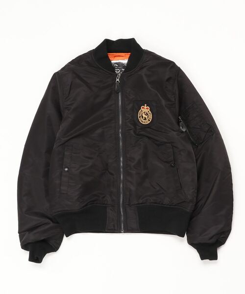 603（ロクマルサン）の「603 MA-1 EMBLEM（ブルゾン・レディース・ブラック・FREE）」の5枚目の写真