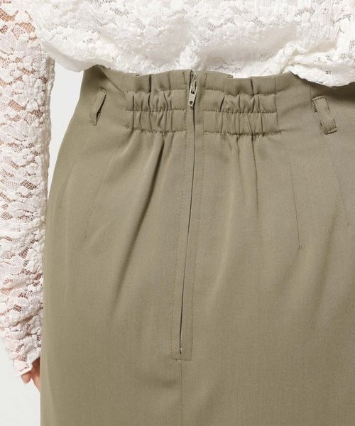 mysty woman(ミスティウーマン)の「マーメイド異素材スカート 162795(スカート・レディース・ダークブラウン/ライトベージュ・FREE)」の10枚目の写真